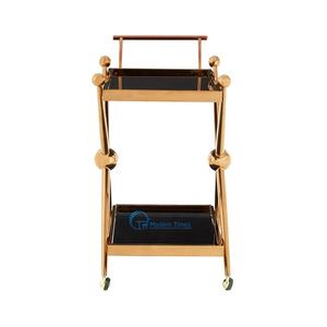 कस्टम फैशन 2026 लक्जरी होटल सेवा पेय ट्रॉली - Product Image 3