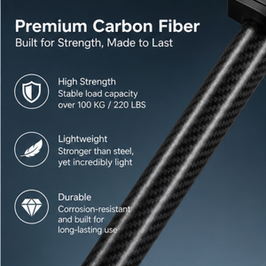 Bastón <span class=keywords><strong>de</strong></span> Fibra <span class=keywords><strong>de</strong></span> Carbono para Personas Mayores con Asiento Acolchado y <span class=keywords><strong>Punta</strong></span> <span class=keywords><strong>de</strong></span> Goma - Equipo Médico y Cuidado <span class=keywords><strong>de</strong></span> la Salud - Product Image 2