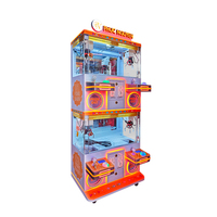 Machine à griffes personnalisée pour 4 joueurs, jeux d'arcade en métal à monnayeur, prix de gros pour centre commercial