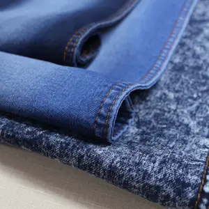 Fabric Cotton Polyester Spandex Yarn Dyed Organic Cotton denim