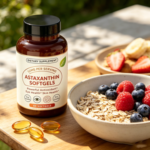 Complément alimentaire en gélules d'astaxanthine personnalisées, fort pouvoir antioxydant pour la maintenance de la <span class=keywords><strong>peau</strong></span> féminine, anti-âge - Product Image 3