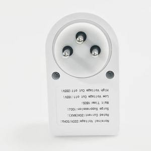 Fabricante de Suministro Directo con 10 Años de Experiencia, Protector de Voltaje para Refrigerador Israelí 2155, Protector de Voltaje, Enchufe de 2 Años de Garantía - Product Image 4