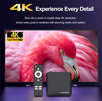 Android 14 Amlogic S905L3 TV Box de Cuatro Núcleos, Reproductor Multimedia 4K UHD con WiFi Dual, Decodificador
