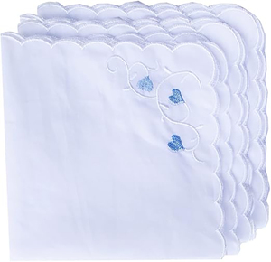 <span class=keywords><strong>Pañuelos</strong></span> <span class=keywords><strong>de</strong></span> boda <span class=keywords><strong>de</strong></span> algodón orgánico <span class=keywords><strong>bordados</strong></span> a mano conjunto <span class=keywords><strong>de</strong></span> regalo <span class=keywords><strong>de</strong></span> recuerdo nupcial con monograma personalizado - Product Image 1