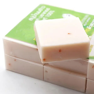 สบู่ข้าวทำมือทำจากคอลลาเจนจากประเทศไทยทำมือสบู่ทำจาก<span class=keywords><strong>นม</strong></span>เพื่อผิวขาวสั่งติดป้ายได้ตามต้องการ - Product Image 3