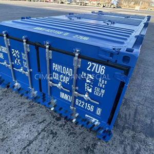 40ft nửa chiều cao <span class=keywords><strong>container</strong></span> kết cấu thép nặng cho hàng rời - Product Image 1