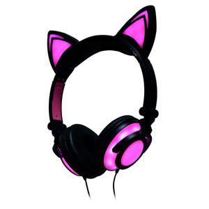 Cute BSCI WCA ISO Factory <strong>Funny</strong> Headsets LED Light up <strong>Headphones</strong> - Product Image 6