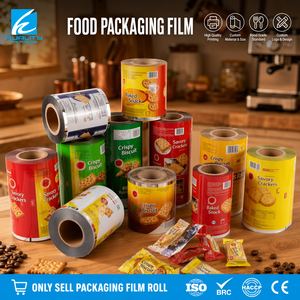 <span class=keywords><strong>Film</strong></span> laminé souple pour emballage alimentaire pour animaux de compagnie, fabricant de rouleaux, <span class=keywords><strong>film</strong></span> personnalisé résistant à l'humidité, qualité alimentaire, thermoscellable, rouleau de 300 m - Product Image 1