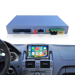 <span class=keywords><strong>Adaptateur</strong></span> sans fil CarPlay Android Auto Mercedes Benz Classe C W204 2007-2010 Mise à niveau de la radio Contrôle vocal Prise en charge du stationnement dynamique - Product Image 1