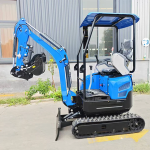 Máy đào mini thủy lực hoàn toàn, vận chuyển miễn phí, máy đào nhỏ, máy đào sân vườn, máy đào siêu nhỏ 1,5 tấn, máy móc kỹ thuật - Product Image 4