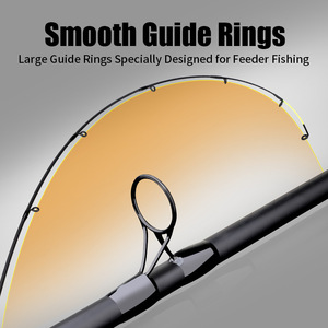 Canna da Pesca Feide Rod Feeder 36/39m, Tre Sezioni, Azione Rigida, per Pesca in Mare e su Roccia, 120-150 cm - Product Image 4