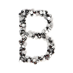 2023 gran oferta varios colores y tamaños de vidrio sin Hotfix Flatback Rhinestone a granel para ropa - Product Image 5