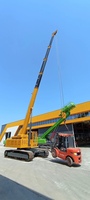 Grue araignée de 5 tonnes haute performance avec système de télécommande pour les travaux de manutention de matériaux de construction