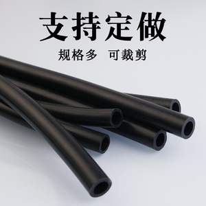 Silicone Black Silicone Hose Customizable Caliber Industrial Grade Thickened High Temperature Resistant Anti Aged Insulating - Product Image 5