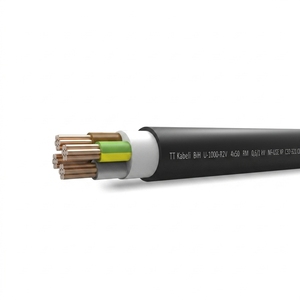 Câble d'alimentation basse tension U-<span class=keywords><strong>1000</strong></span> <span class=keywords><strong>R2V</strong></span> 0.6/1kV en cuivre XLPE PVC 1.5240mm2 NF C32-321 pour centrale électrique, câblage industriel fixe CE - Product Image 1