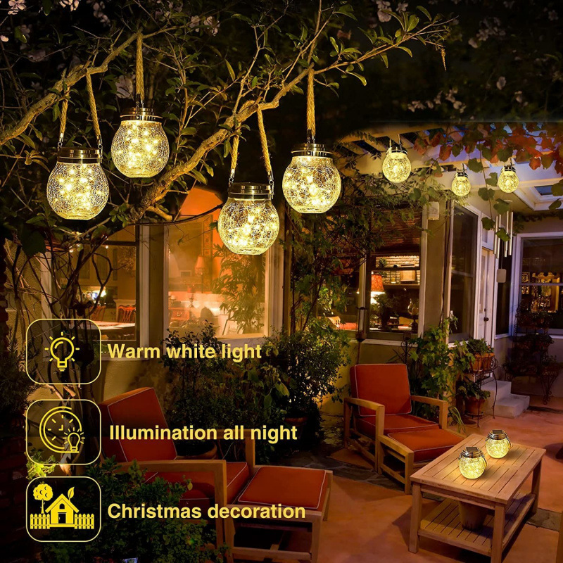 Outdoor Solar Light Holiday Event Decoration Color Ball Light Garden Lamp Outdoor Waterproof Solar Landscape Light