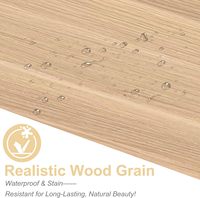 Panneaux muraux acoustiques en PVC PET, grain de bois polyester, auto-adhésifs, insonorisants, modernes, NRC 0.9, pour la maison, le studio, le bureau