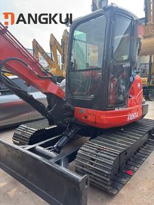 Excavadora KX057 Usada, Original de Japón, con Certificación EPA y CE, Mini Excavadora KX057-4 - Product Image 4