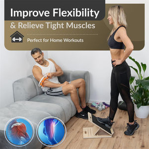 <span class=keywords><strong>5</strong></span> Angle Réglable Physiothérapie Planche D'équilibre Jambe Pied Ischio-jambiers Civière Inclinaison Conseil Achille Civière Slant Conseil - Product Image 3