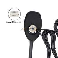 20dBi High Gain Outdoor External Whip Screw Mount FM/AM CB Ham DAB GPS AM FM Radio Antenne avec amplificateur pour toit de voiture