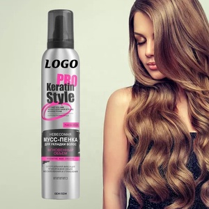 Vente en gros de <span class=keywords><strong>mousse</strong></span> <span class=keywords><strong>coiffante</strong></span> biologique de 300ml avec étiquette personnalisée pour le tressage des cheveux crépus - Product Image 1