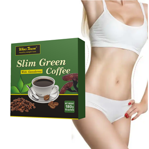 Café vert de régime de marque privée amincissant naturel perte de poids remplacement de <span class=keywords><strong>repas</strong></span> de café instantané poudre de café vert aromatisé - Product Image 3