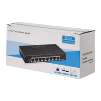 Switch Jaringan 8 Port Reverse Power Supply 10/100/1000M
