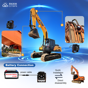 Cámara 4G para Excavadora con GPS, DVR Móvil, Monitoreo de Video en Tiempo Real, Sistema de Monitoreo Remoto para Camiones de Volteo y Vehículos de Construcción - Product Image 5