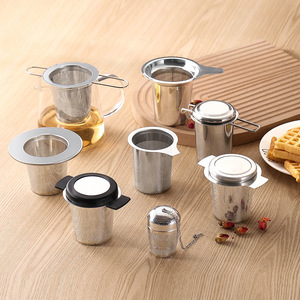 Manufacturer 304 Stainless Steel Tea Filter Strainer Basket For Loose Tea - Product Image 4