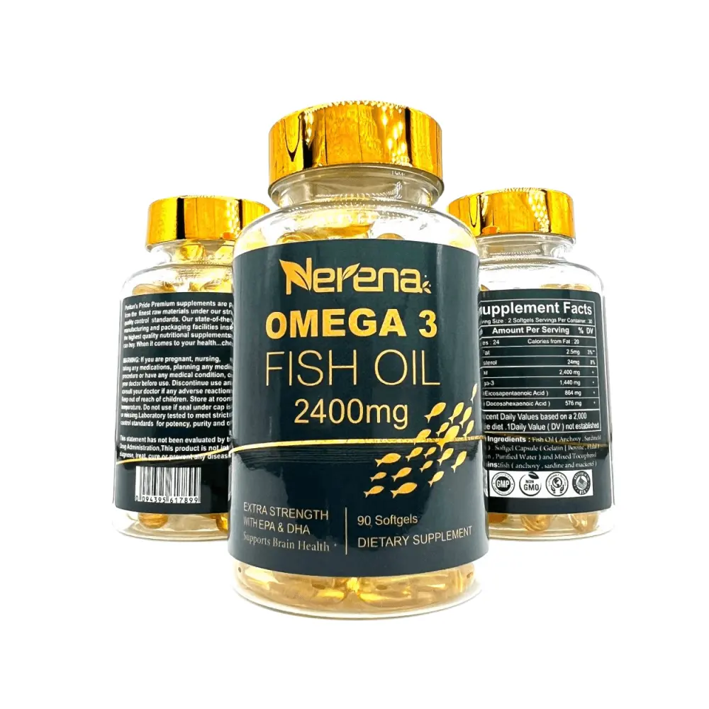 OEM Private Label liefern beste Qualität Tiefsee fischöl/Fischöl Kapseln Omega 3