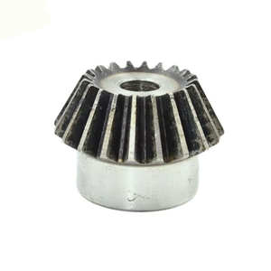 เฟืองตรงขนาดเล็กแบบมีหนาม เฟืองเหล็กแบบเกลียว ร่องลิ่มแบบเฮลิคอล ผลิตจากเหล็กกล้าไร้สนิม พร้อมแกนเหล็กกล้าไร้สนิมและชิ้นส่วนตลับลูกปืน - Product Image 4