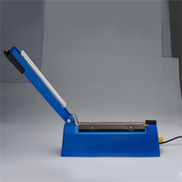 Machine manuelle d'emballage de film plastique pour sac feuille d'aluminium papier thermoscelleuse à impulsion 300mm