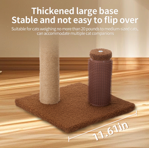 Groothandel Nieuwe <span class=keywords><strong>Sisal</strong></span> <span class=keywords><strong>Cat</strong></span> Scratcher <span class=keywords><strong>Cat</strong></span> Tree Krabpaal Met Bottom Board <span class=keywords><strong>Tunnel</strong></span> - Product Image 2