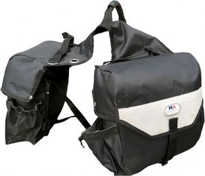 Muestra gratuita: Bolsa de sillín para equipo, alforja con bolsillo para botella de agua, cámara, teléfono móvil, negra, marrón - Product Image 1
