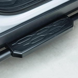 Marchepieds latéraux en aluminium noir pour Land Rover Defender 110 2020-2026, protection <span class=keywords><strong>Nerf</strong></span> Bar - Product Image 2