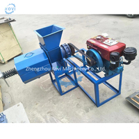 Professionele palmoliepersmachine met elektrische motor en dieselmotor, eenvoudig te bedienen.