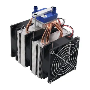 12V Thermoelectric Cooler Refrigeration 120W Water Chiller DIY Cooling System for 30L Fish Tank