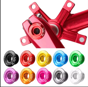 クランクカバースクリューキャップM20MTBクランクセットクランクカバーアルミニウム<span class=keywords><strong>BMX</strong></span>ロードバイクフィッティング10色 - Product Image 6