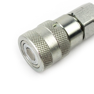 Raccords hydrauliques à <span class=keywords><strong>sertir</strong></span> en gros, OEM ou sur mesure, raccords hydrauliques à déconnexion rapide, coupleurs hydrauliques à face plate 1/2 pouce, ensemble ISO - Product Image 2