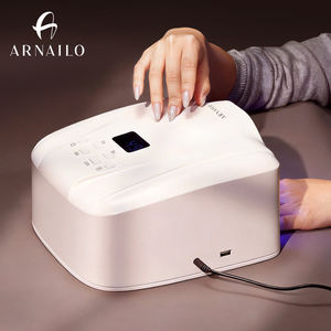 Lámpara de Uñas LED <span class=keywords><strong>UV</strong></span> de Doble Zona con Sensor de 72W, de Nuevo Diseño, con Curado Rápido para Salón y Uso Doméstico, Estilo Portátil con Enchufe - Product Image 1
