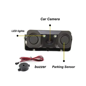 Caméra de stationnement arrière pour voiture, à Vision nocturne, étanche, pour tous les Radar de voiture