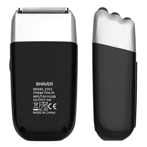 IPX7 <span class=keywords><strong>professionnel</strong></span> réutilisable Mini circulaire électrique double <span class=keywords><strong>tête</strong></span> <span class=keywords><strong>chauve</strong></span> <span class=keywords><strong>rasoir</strong></span> <span class=keywords><strong>rasoir</strong></span> pour hommes chauves équipement - Product Image 3