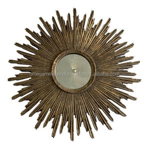 Luxury Modern Gold Wall <b>Mirror</b> Home Wall Decor Hot Selling Luxury <b>Glass</b> <b>Mirror</b> for Wall Decoration Manufacturer - Product Image 2