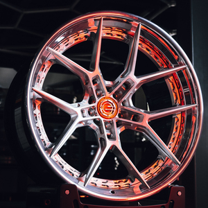 Jante forgée 2 pièces 18 19 20 22 24 26 pouces pour ford mustang gt s550 gt350 gt500 gt550 shelby dodge <span class=keywords><strong>Circuit</strong></span> viper hellcat - Product Image 1