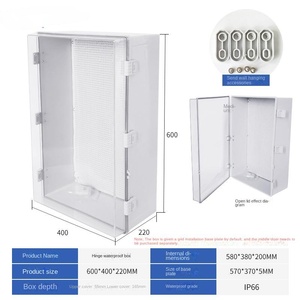 Venta al por mayor IP66 impermeable PV caja combinadora Panel Solar equipo de distribución de energía para sistemas de cableado eléctrico - Product Image 4