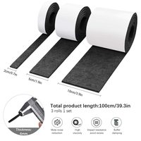 Vente en gros auto-adhésif support non tissé feutre aiguille feutre tissu polyester feutre rouleau feutre artisanal