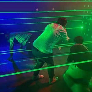 Juego de Laberinto Láser Móvil para Interiores, Activado por Luz Láser, para Salas de Actividades, Parques de Diversiones, Material de Acero y PVC Duradero - Product Image 4