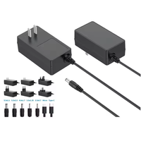 Adaptor AC/DC Listrik Dinding Berkualitas Tinggi Grosir 12V 3A 36W untuk Kamera CCTV & Catu Daya Layar LED