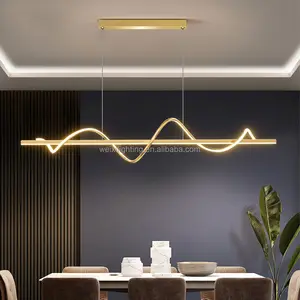 Luz colgante de restaurante en espiral, mesa de comedor nórdica de lujo moderna, mesa de comedor de diseñador italiano, luz colgante de Rama