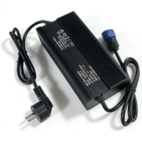 Chargeur de batterie universel automatique en alliage d'aluminium de haute qualité, super rapide, 60V 8A, pour pièces de scooter électrique Lvhu Vehicle